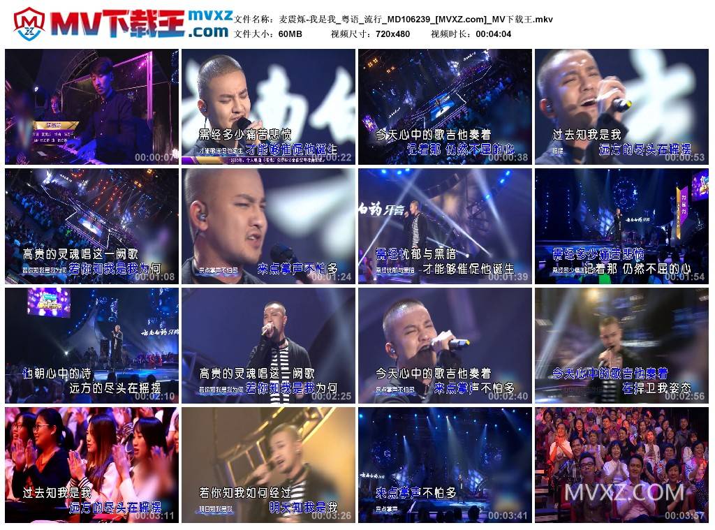 麦震烁-我是我_粤语_流行_MD106239